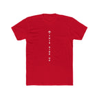 Graphic Tee – "This Side Up" Vertical Arrow Crew Shirt