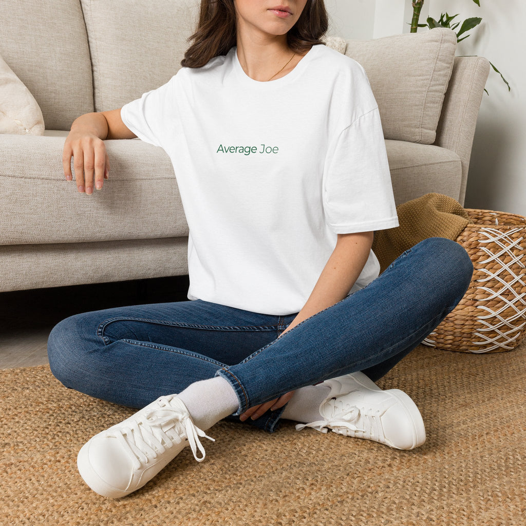 Average Joe Logo Tee | Minimal Everyday T-Shirt