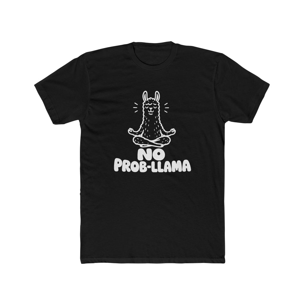No Prob-llama T-Shirt — Funny Yoga Llama Tee for Relaxation & Humor