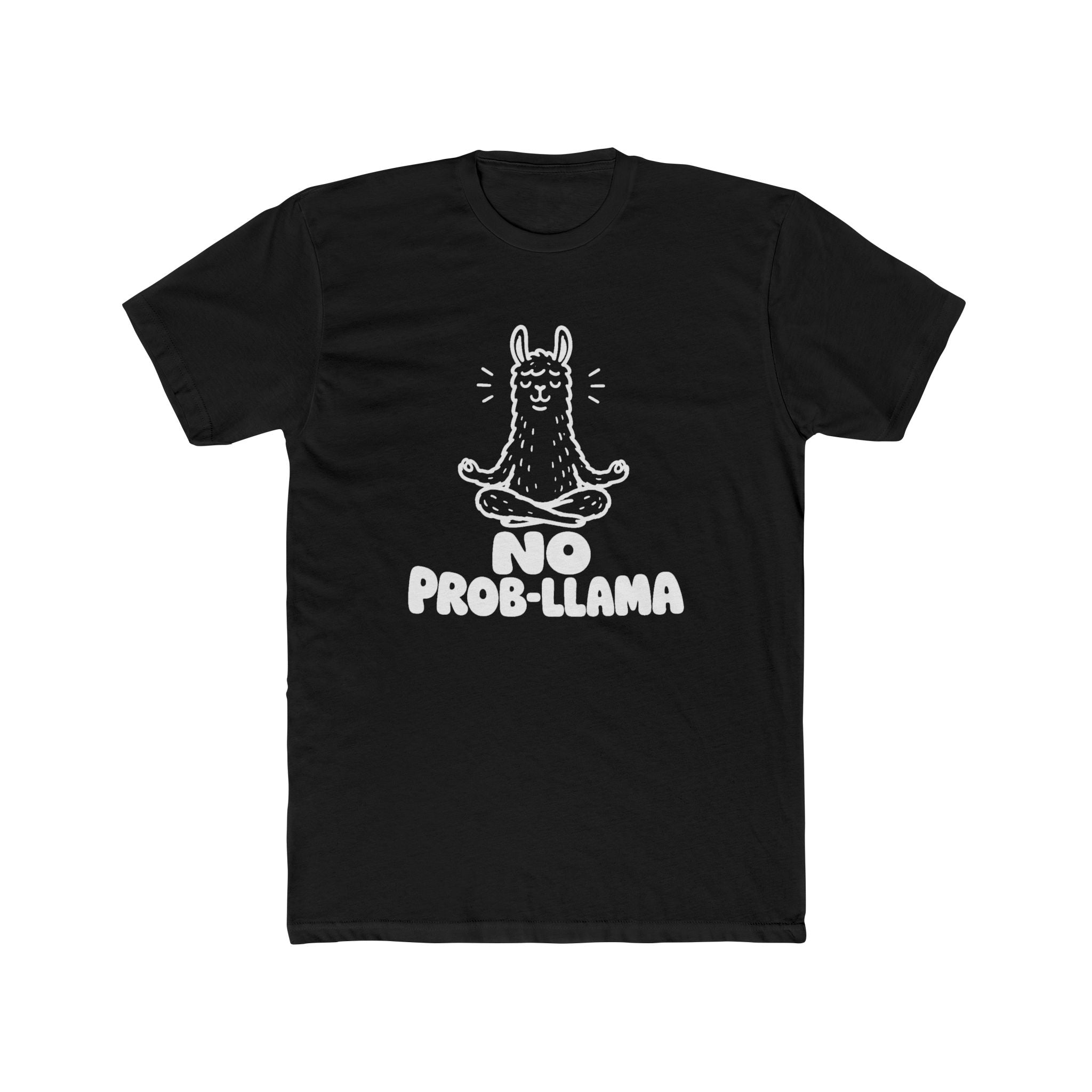 No Prob-llama T-Shirt — Funny Yoga Llama Tee for Relaxation & Humor