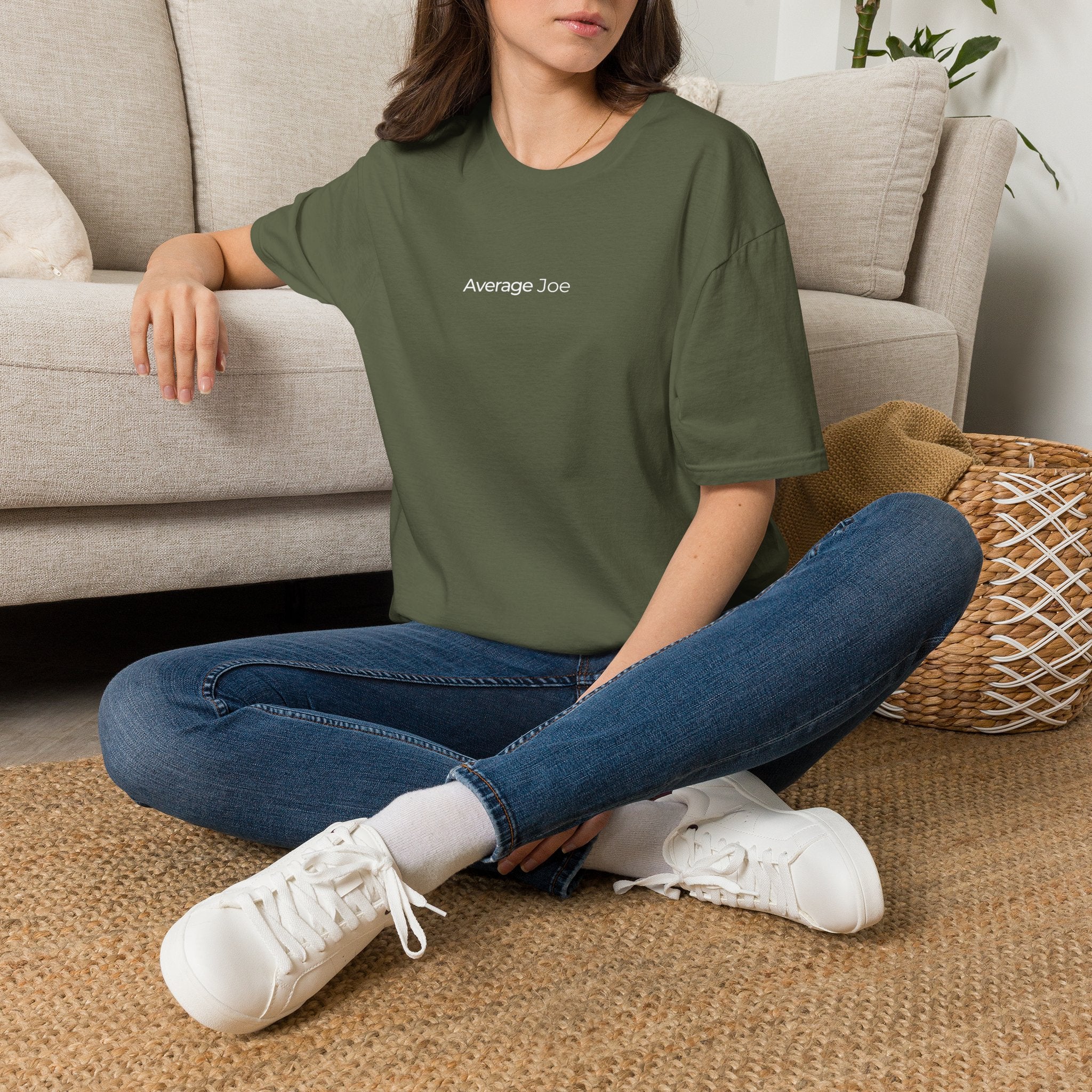 Average Joe Logo Tee | Minimal Everyday T-Shirt