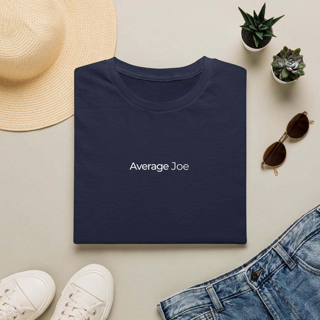 Average Joe Logo Tee | Minimal Everyday T-Shirt