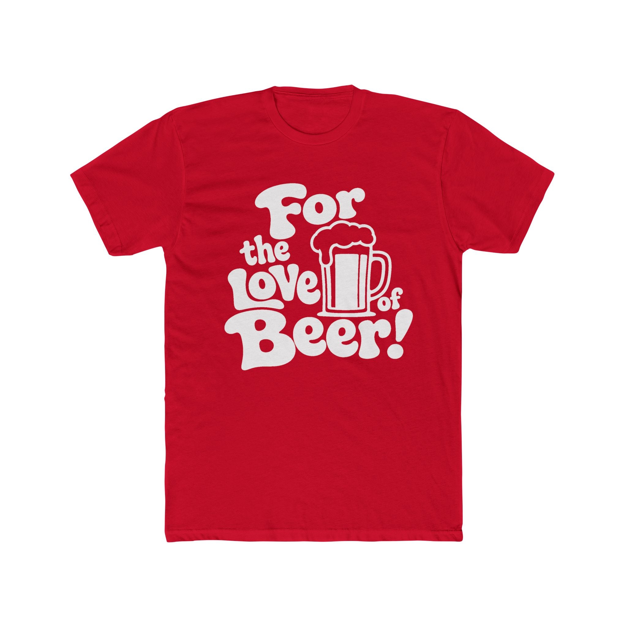 Beer T‑Shirt - "For the Love of Beer!" Retro Beer Mug Tee
