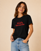 God’s Favourite Tee | Funny Faith Graphic T-Shirt