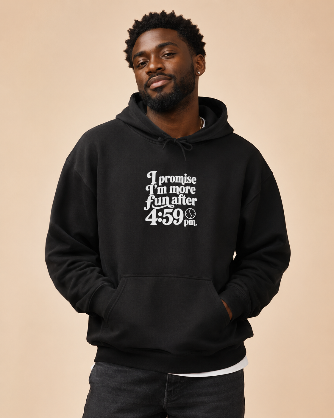 More Fun After 4:59 Hoodie | Funny After Work Hoodie