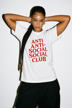 Anti Antisocial Social Club Tee — Graphic Statement T‑Shirt