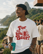 Beer T‑Shirt - "For the Love of Beer!" Retro Beer Mug Tee