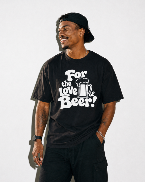 Beer T‑Shirt - "For the Love of Beer!" Retro Beer Mug Tee