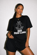 No Prob-llama T-Shirt — Funny Yoga Llama Tee for Relaxation & Humor