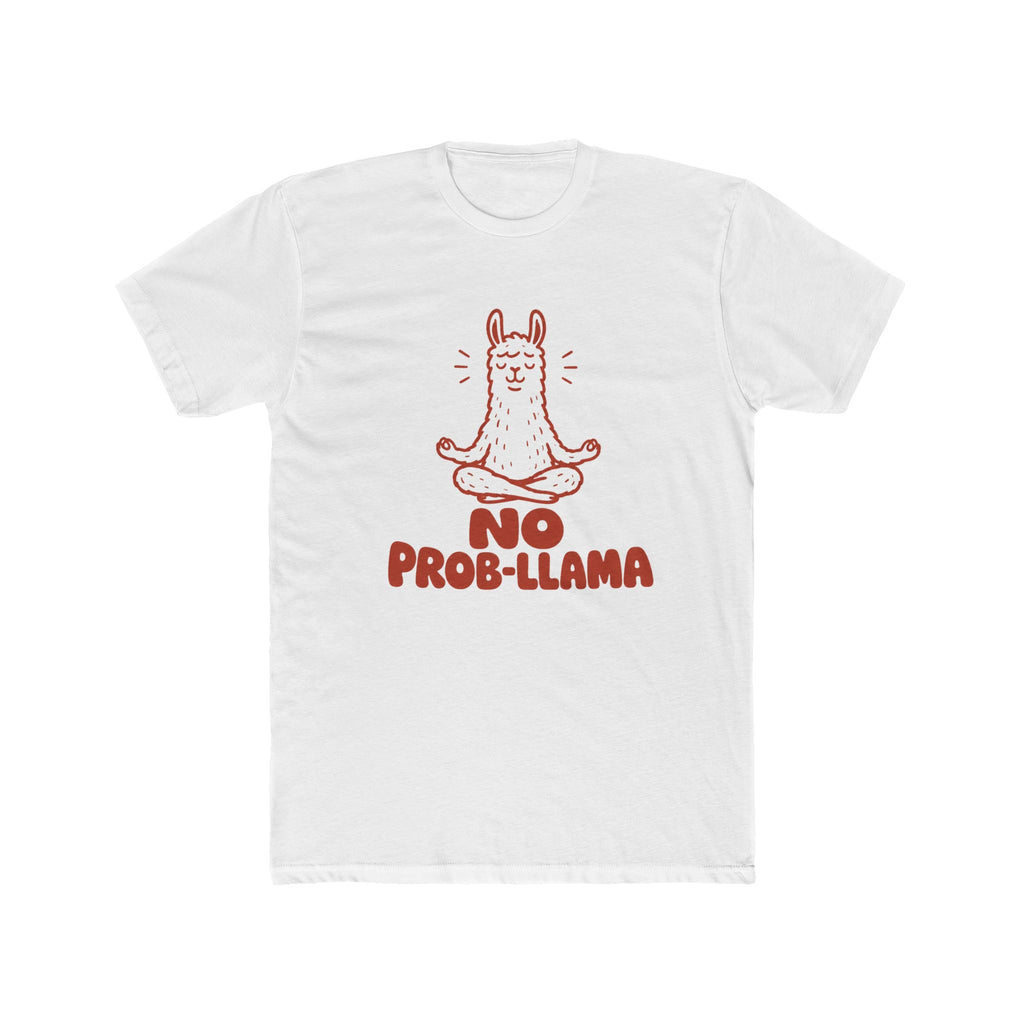 No Prob-llama T-Shirt — Funny Yoga Llama Tee for Relaxation & Humor