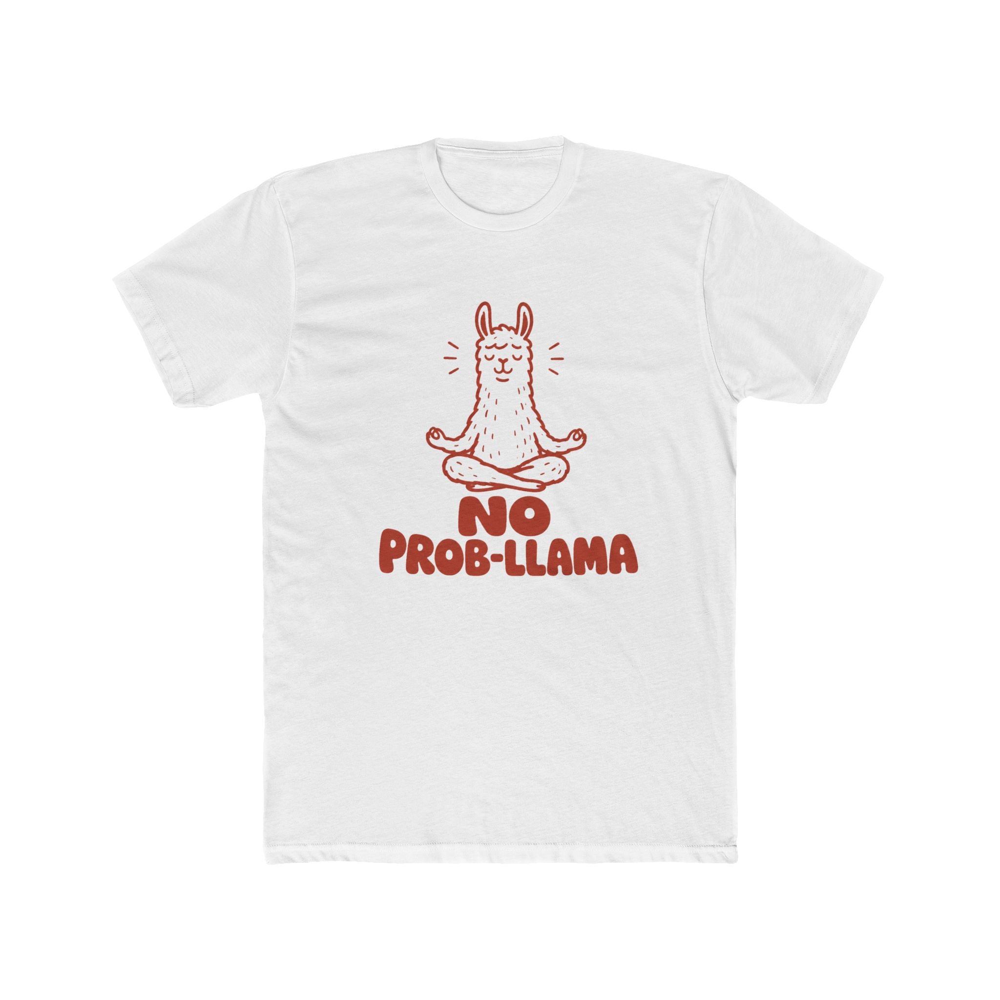 No Prob-llama T-Shirt — Funny Yoga Llama Tee for Relaxation & Humor