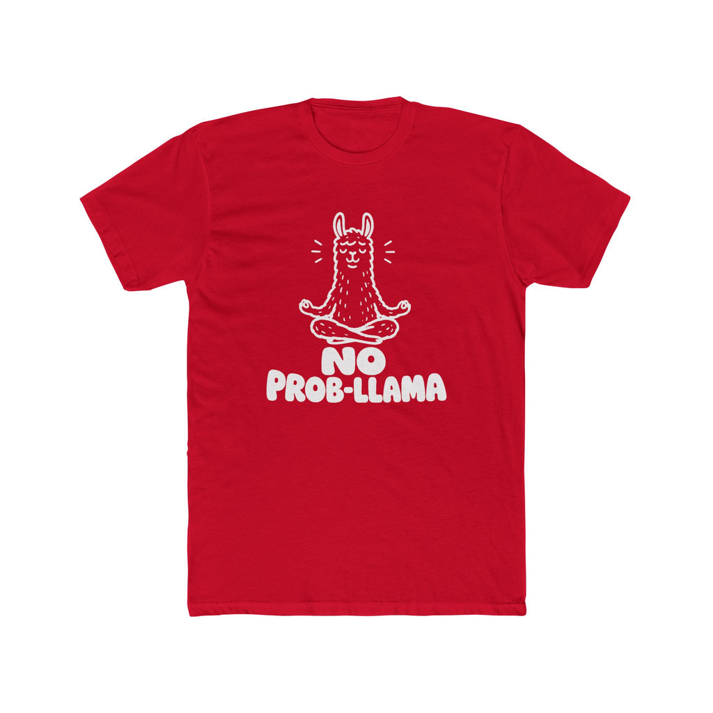 No Prob-llama T-Shirt — Funny Yoga Llama Tee for Relaxation & Humor