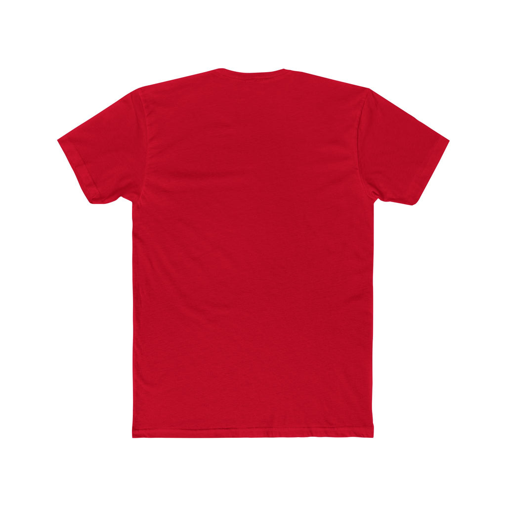 Graphic Tee – "This Side Up" Vertical Arrow Crew Shirt