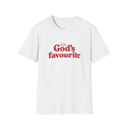God’s Favourite Tee | Funny Faith Graphic T-Shirt